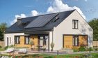 Projekt domu Terrier 8 z garażem - parterowy dom o powierzchni 101,90 m², dach dwuspadowy - ujęcie 2