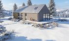 Projekt domu Chata XL - murowany - parterowy dom o powierzchni 90,21 m², dach dwuspadowy - ujęcie 9