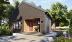 Projekt domu Mati 2 - parterowy dom o powierzchni 128,04 m², dach dwuspadowy - ujęcie 2