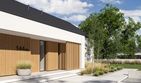 Projekt domu HomeKoncept 144 wariant 02 - parterowy dom o powierzchni 107,14 m², dach dwuspadowy - ujęcie 3