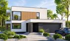 Projekt domu Perfetto 2 modern - z pełnym piętrem dom o powierzchni 158,67 m², dach płaski - ujęcie 3