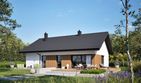 Projekt domu Mini 4 w. IV - parterowy dom o powierzchni 100,06 m², dach dwuspadowy - ujęcie 3