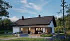 Projekt domu Mini 4 w. IV - parterowy dom o powierzchni 100,06 m², dach dwuspadowy - ujęcie 6