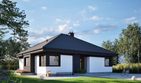 Projekt domu Flo IV - parterowy dom o powierzchni 102,60 m², dach kopertowy - ujęcie 9