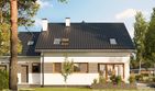 Projekt domu Bartek Duolit (wer.tech.2) (1923) - parterowy z poddaszem dom o powierzchni 253,50 m², dach dwuspadowy - ujęcie 3
