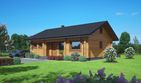 Projekt domu Antonowo dw 3 - parterowy dom o powierzchni 66,73 m², dach dwuspadowy - ujęcie 2