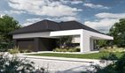 Projekt domu HomeKoncept 138 wariant 01 - parterowy dom o powierzchni 138,17 m², dach kopertowy - ujęcie 4