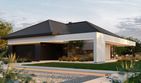 Projekt domu HomeKoncept 138 wariant 01 - parterowy dom o powierzchni 138,17 m², dach kopertowy - ujęcie 5