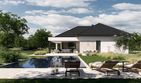 Projekt domu HomeKoncept 138 wariant 01 - parterowy dom o powierzchni 138,17 m², dach kopertowy - ujęcie 17