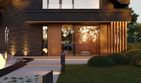 Projekt domu HomeKoncept 166 G2 wariant 02 - parterowy z poddaszem dom o powierzchni 168,92 m², dach dwuspadowy - ujęcie 3