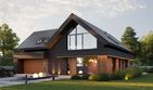 Projekt domu HomeKoncept 166 G2 wariant 02 - parterowy z poddaszem dom o powierzchni 168,92 m², dach dwuspadowy - ujęcie 6