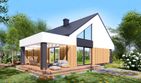 Projekt domu APS 407 ECO - parterowy dom o powierzchni 119,80 m², dach dwuspadowy - ujęcie 7