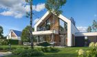 Projekt domu Amber 5 - parterowy z poddaszem dom o powierzchni 144,73 m², dach dwuspadowy - ujęcie 4