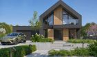 Projekt domu Amber 5 b - parterowy z poddaszem dom o powierzchni 140,95 m², dach dwuspadowy - ujęcie 2