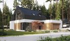 Projekt domu NewHouse 786 - parterowy z poddaszem dom o powierzchni 137,39 m², dach dwuspadowy - ujęcie 3