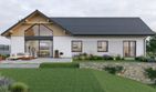 Projekt domu eko Typowy 82 - parterowy dom o powierzchni 140,38 m², dach dwuspadowy - ujęcie 4
