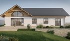 Projekt domu eko Typowy 82 - parterowy dom o powierzchni 140,38 m², dach dwuspadowy - ujęcie 6