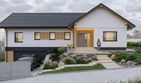 Projekt domu eko Typowy 82 - parterowy dom o powierzchni 140,38 m², dach dwuspadowy - ujęcie 7