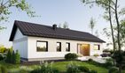 Projekt domu Aris Nano (1976) - parterowy dom o powierzchni 108,70 m², dach dwuspadowy - ujęcie 5