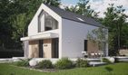 Projekt domu NewHouse 751 w1 - parterowy z poddaszem dom o powierzchni 95,06 m², dach dwuspadowy - ujęcie 17