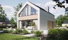 Projekt domu NewHouse 751 w1 - parterowy z poddaszem dom o powierzchni 95,06 m², dach dwuspadowy - ujęcie 19