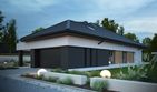Projekt domu NewHouse 761 w3 plus - parterowy dom o powierzchni 162,04 m², dach kopertowy - ujęcie 12