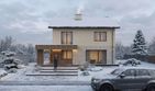 Projekt domu eko Typowy 83 - z pełnym piętrem dom o powierzchni 130,46 m², dach dwuspadowy - ujęcie 7