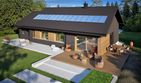 Projekt domu Mini 4 w. IV G1 plus - parterowy dom o powierzchni 100,05 m², dach dwuspadowy - ujęcie 8