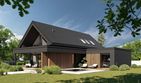 Projekt domu HomeKoncept 166 G2 wariant 03 - parterowy z poddaszem dom o powierzchni 126,16 m², dach dwuspadowy - ujęcie 14