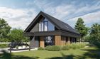 Projekt domu HomeKoncept 166 - parterowy z poddaszem dom o powierzchni 116,32 m², dach dwuspadowy - ujęcie 4