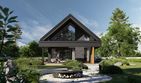 Projekt domu HomeKoncept 166 - parterowy z poddaszem dom o powierzchni 116,32 m², dach dwuspadowy - ujęcie 11