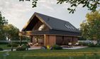 Projekt domu HomeKoncept 166 - parterowy z poddaszem dom o powierzchni 116,32 m², dach dwuspadowy - ujęcie 15