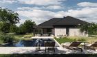 Projekt domu Homekoncept 138 wariant 02 - parterowy dom o powierzchni 141,53 m², dach wielospadowy - ujęcie 15