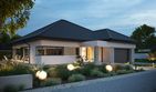 Projekt domu NewHouse 761 w5 S - parterowy dom o powierzchni 149,68 m², dach kopertowy - ujęcie 4