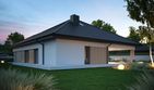 Projekt domu NewHouse 761 w5 S - parterowy dom o powierzchni 149,68 m², dach kopertowy - ujęcie 10