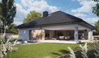 Projekt domu NewHouse 761 w4 S - parterowy dom o powierzchni 143,92 m², dach kopertowy - ujęcie 6