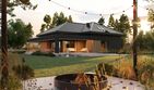 Projekt domu Homekoncept 158 wariant 01 - parterowy z poddaszem dom o powierzchni 185,78 m², dach wielospadowy - ujęcie 11