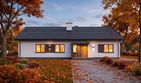 Projekt domu Rodzinny - parterowy dom o powierzchni 138,83 m², dach dwuspadowy - ujęcie 5