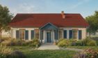 Projekt domu eko Typowy 84 - parterowy z poddaszem dom o powierzchni 220,35 m², dach dwuspadowy - ujęcie 8