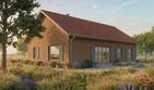 Projekt domu eko Typowy 84 - parterowy z poddaszem dom o powierzchni 220,35 m², dach dwuspadowy - ujęcie 12