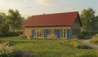 Projekt domu eko Typowy 84 - parterowy z poddaszem dom o powierzchni 220,35 m², dach dwuspadowy - ujęcie 14