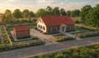 Projekt domu eko Typowy 84 - parterowy z poddaszem dom o powierzchni 220,35 m², dach dwuspadowy - ujęcie 17