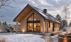 Projekt domu eko Typowy 85 - parterowy dom o powierzchni 109,04 m², dach dwuspadowy - ujęcie 10
