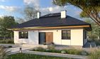 Projekt domu Kiwi 7 - parterowy dom o powierzchni 99,25 m², dach kopertowy - ujęcie 2