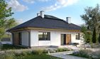 Projekt domu Kiwi 7 - parterowy dom o powierzchni 99,25 m², dach kopertowy - ujęcie 4