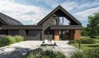 Projekt domu HomeKoncept 166 G1 B - parterowy z poddaszem dom o powierzchni 128,57 m², dach dwuspadowy - ujęcie 3