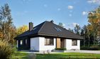 Projekt domu Flo V - parterowy z poddaszem dom o powierzchni 103,59 m², dach kopertowy - ujęcie 8