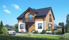 Projekt domu Hebdowice aa 70 - parterowy z poddaszem dom o powierzchni 83,84 m², dach dwuspadowy - ujęcie 3