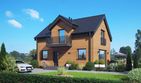 Projekt domu Hebdowice aa 70 dws - parterowy z poddaszem dom o powierzchni 86 m², dach dwuspadowy - ujęcie frontu
