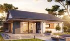 Projekt domu Krajobrazy 134 - parterowy dom o powierzchni 99,02 m², dach dwuspadowy - ujęcie 2